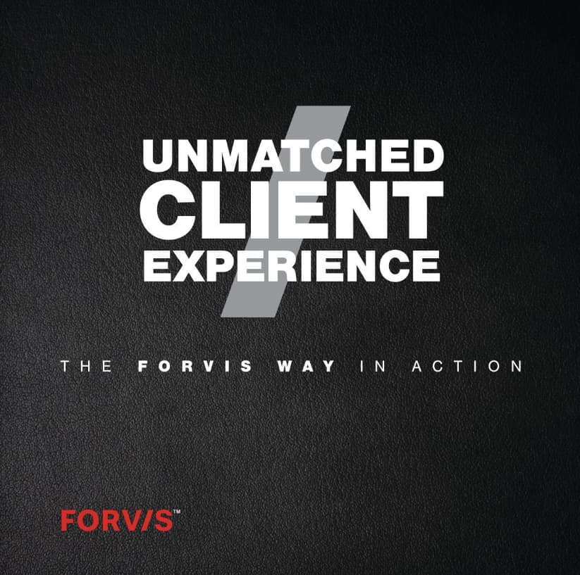 FORVIS UCX Purpose Why We Exist
