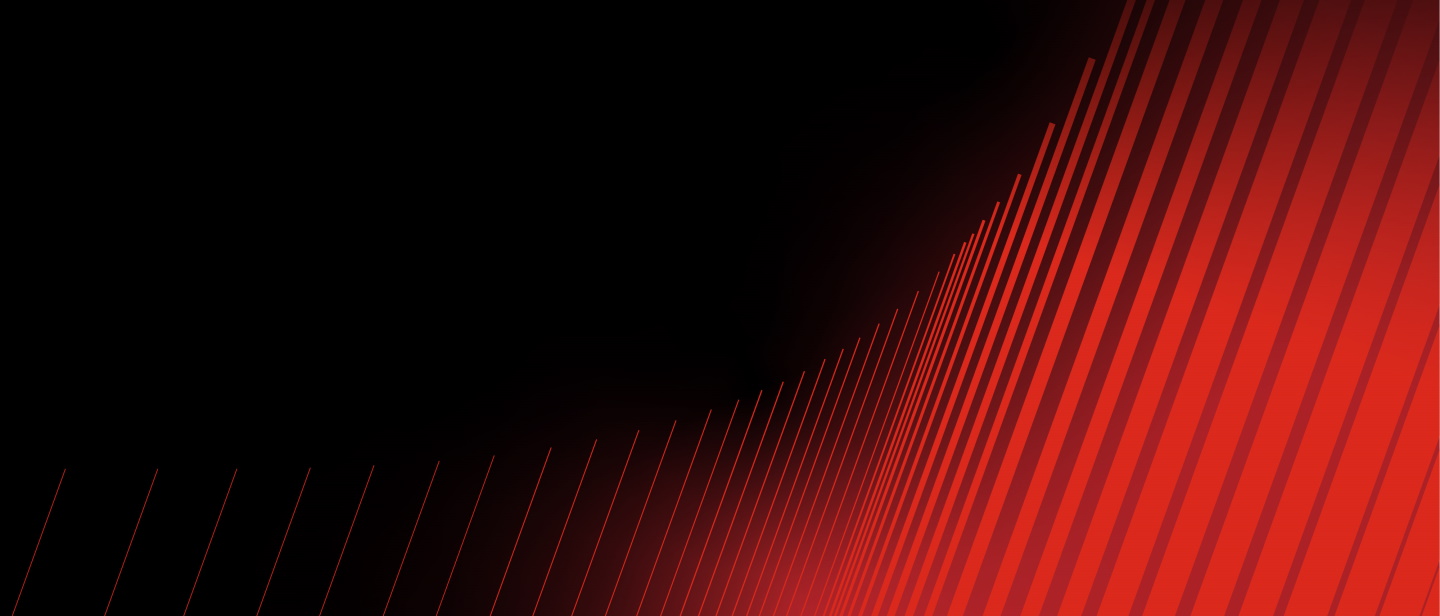 A red and black gradient textured background.