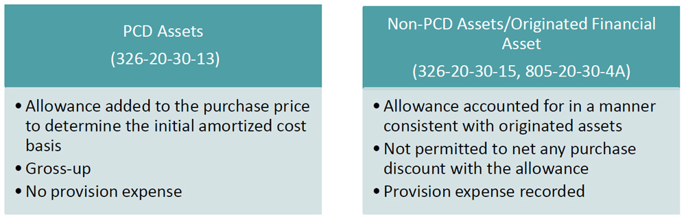 PCD and Non-PCD Assets