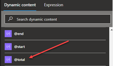Dynamic Content Total