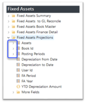 Fixed Assets Projections