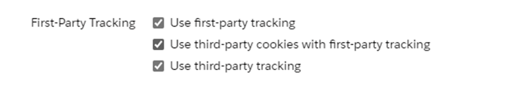 First-Party Tracking